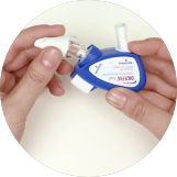 How to use ONZETRA® Xsail® (sumatriptan nasal powder) device